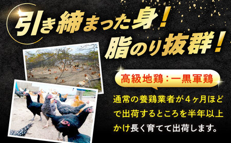 【全3回】冷凍鶏肉 地鶏 一黒シャモ 約1kg 鶏肉[XAH008]