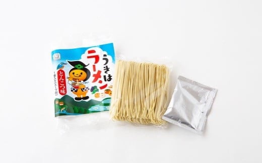 鳥志商店 うきはラーメン(8食) と うどん(7食)の詰合せ 15食　本格とんこつラーメン 豚骨味