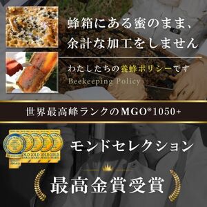 【2ヵ月毎定期便】ストロングマヌカハニー【MGO1050+】500g×2個　全6回【4050132】