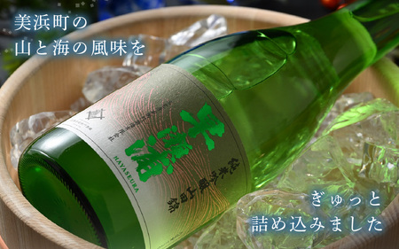 入手困難【早瀬浦】純米吟醸 山田錦 720ml × 2本 セット【日本酒 地酒 福井 美浜 早瀬 フルーティ 男酒 硬水 ミネラル 希少 ご褒美 家飲み】[m16-b023]