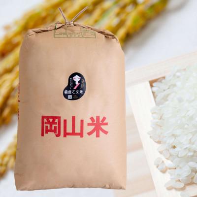 ふるさと納税 岡山市 【石原果樹園】備前乙女米　白米30kg×1袋(BOH30-1) 　