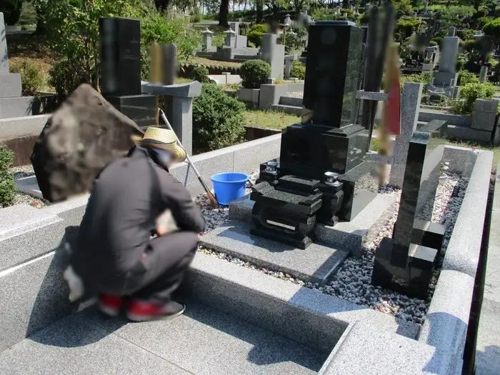 【1～4種墓地限定】墓地の除草と代理墓参セット※秩父聖地公園内の区画墓地 No.488