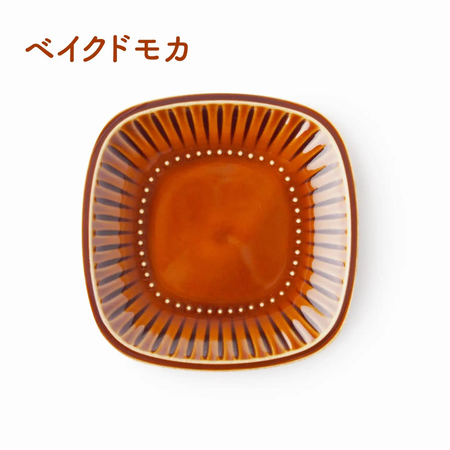 【美濃焼】 miyama. 缶に入ったビスケットのプレート3枚セット 瑞浪市 / ミヤマプランニング 食器 小皿 プレート 皿 デザート皿 カトラリーレスト ティーバッグトレイ アクセサリートレイ[A