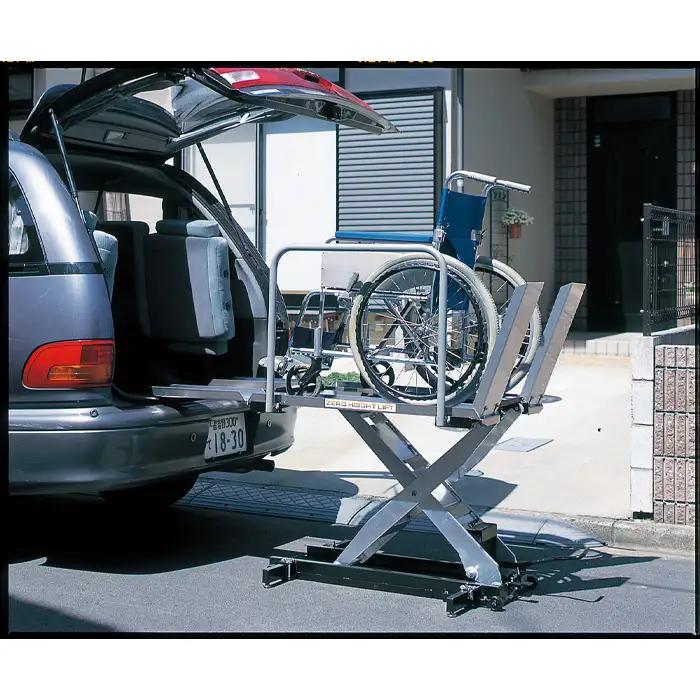 花岡車輌ダンディリフト 電源不要の車いす専用リフト ZHW－150 No.420