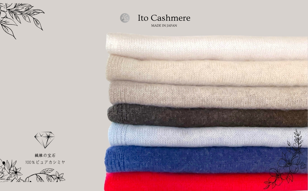 【100％ピュアカシミヤ】マフラー フリンジ無し レッド【高級 カシミア おしゃれ ファッション 防寒 かしみあ】 G612_イメージ4