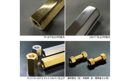 NUT BASE カードスタンドMサイズ　マットシルバー