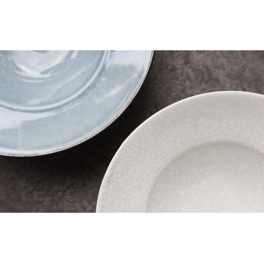 有田焼 リムボウル（Gray・White）2個 セット【まるふく】食器 器 うつわ 小鉢 多用鉢 ペアギフト おしゃれ くすみカラー aq127_イメージ3
