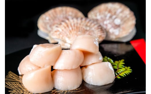 北海道 噴火湾産 ほたて貝柱 玉冷 1kg 30粒 ～ 40粒 大粒 S ほたて ホタテ 帆立 貝柱 海産 海鮮 魚貝 魚介 寿司 バター焼き 醤油 わさび 送料無料_イメージ2
