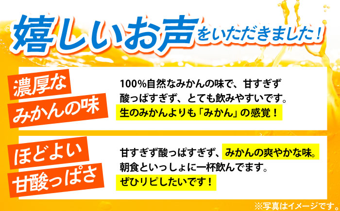 【佐賀県産温州みかん使用】さがみかん100　1L×6本【JAさが 杵島支所】果汁100% 濃縮還元 [HAM039]