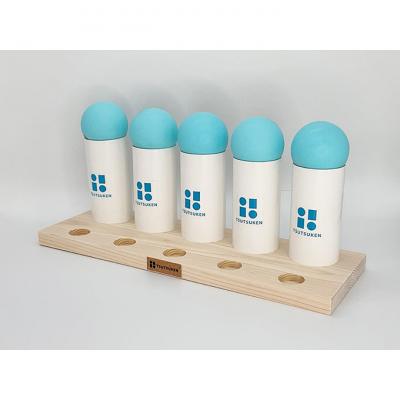 ふるさと納税 上田市 5連筒けん　スノーミント(白筒・水色玉)[54047056]