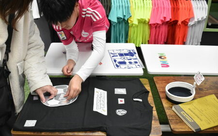 オリジナル・ドライTシャツ プレスルーム 1枚分チケット(デザイン選び放題) 半袖 服 選び放題 岐阜市 / ユニオンスポーツ[ANBS055]