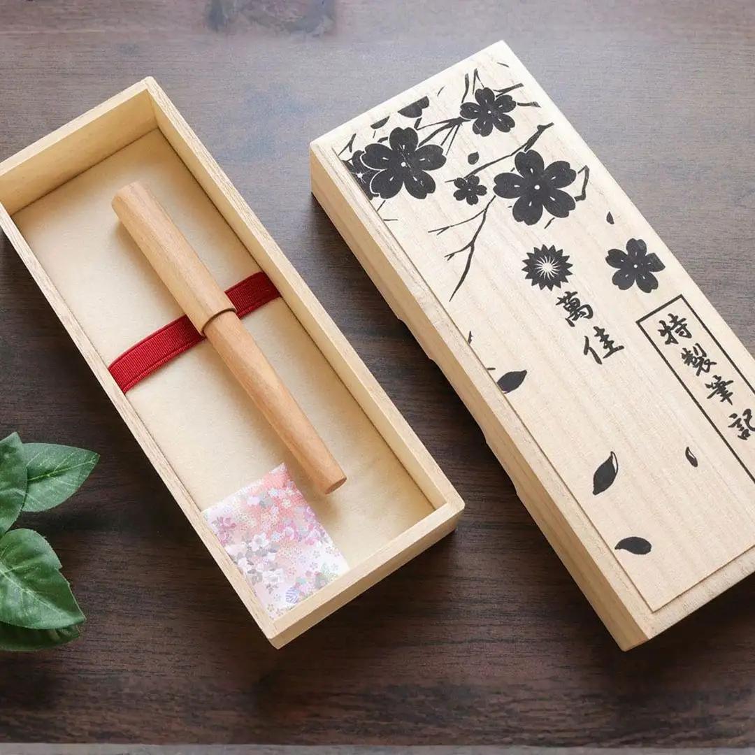 世界樹万年筆 オリーブウッド | 万年筆 WANCHER 豊後高田市