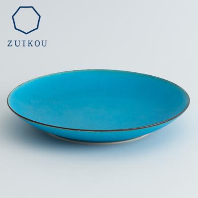 ふるさと納税 京都市 【ZUIKOU】プレート M　No.009 Turquoise | 