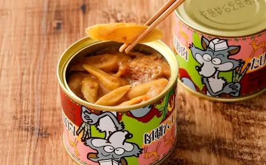 【 3回 定期便 】 エゾ鹿肉 たけのこ味噌煮缶詰 6缶セット エゾ鹿肉 えぞ鹿肉 シカ肉 しか肉 ジビエ