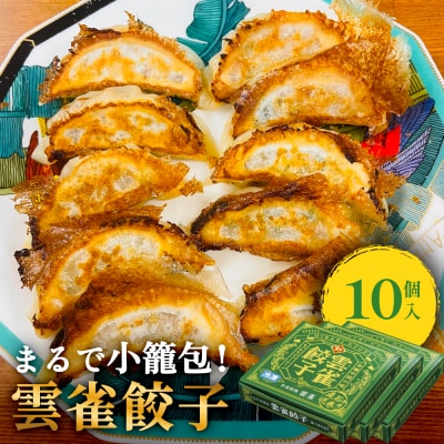 雲雀餃子 10個セット 冷凍 餃子 焼餃子 豚肉 手作り 中華