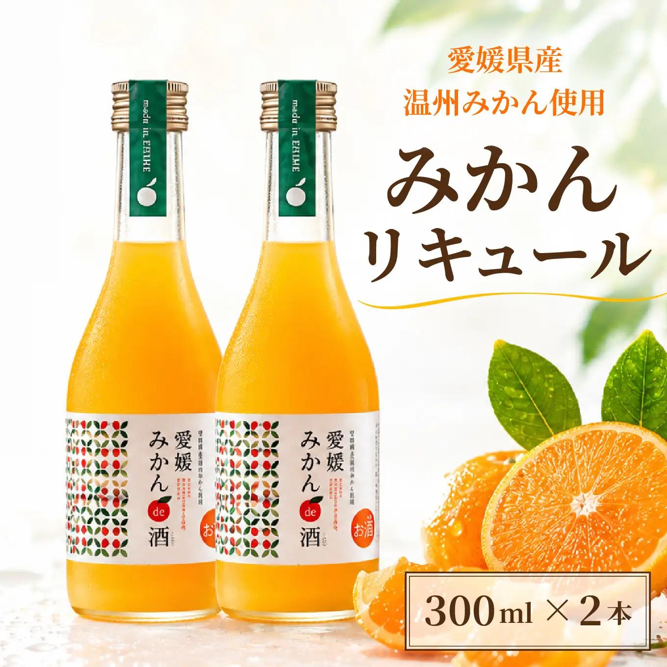 リキュール みかん 300ml × 2本 リキュール