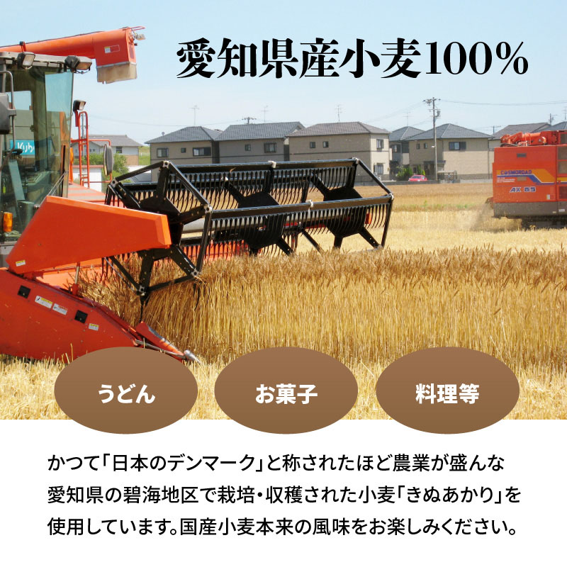 【小麦粉】愛知県産 きぬあかり 国産 薄力粉 1kg×5袋(計5kg) 定期便12回　H008-261