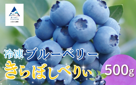 冷凍ブルーベリー 500g きらぼしファーム ブルーベリー