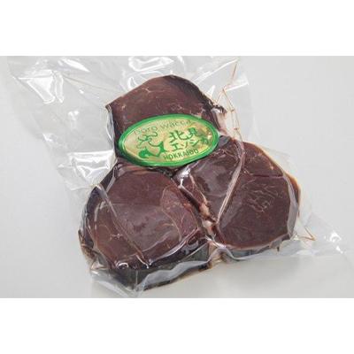 ふるさと納税 北見市 【毎月定期便】北見エゾシカ熟成 シンタマ ステーキ(345g以上×1袋) 全3回 |  | 02