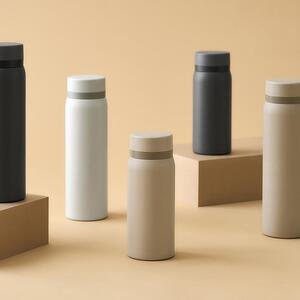 水筒　ステンレス　ケータイ　ボトル　スクリュー　３５０ｍｌ　SKB-S350　グレー