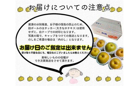 新興梨 5kg箱詰め(鳥取県佐治町産) [あくつの梨]