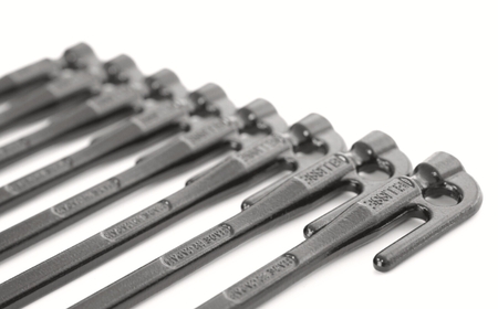 鍛造ペグ（エリッゼステーク） 38㎝×8本セット  カチオン キャンプ用品 アウトドア用品 燕三条製 [村の鍛冶屋]【024S048】