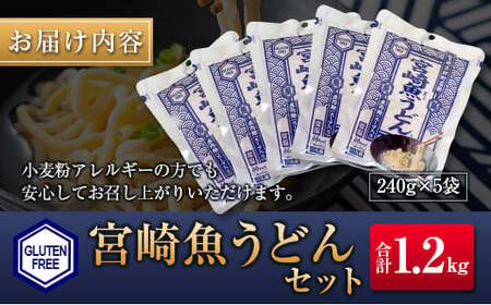◆宮崎魚うどんセット　(合計1.2kg)
