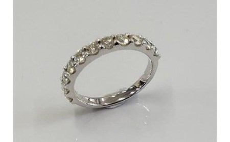 Pt950 ダイヤ0.50ｃｔ ハーフエタニティ リング | リング ダイヤ リング K18 リング ジュエリー リング 指輪 ジュエリー リング アクセサリー 【JP0781_x011】