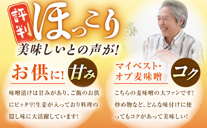 【タル入り】田舎みそ・みそ漬セット(麦みそ2.8kg 味噌漬1.2kg) [BAA003] みそ ミソ セット 詰め合わせ 添加物不使用