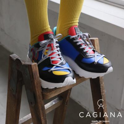 ふるさと納税 神戸市 靴〈スニーカー〉CAGIANA《カジーナ》KUNPU《薫風》[オーダーメイドスニーカー]