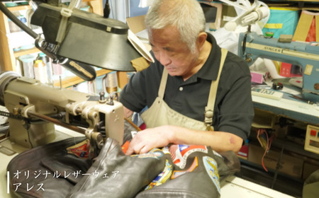 【手縫い】レザーキーリング ナチュラル 革職人 レザー キーホルダー キーリング 革小物