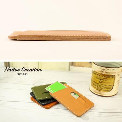 ふるさと納税 大和郡山市 Native Creation パスケース NC3703 ORANGE 栃木レザー |  | 02