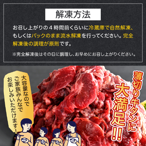 【2025年9月末まで発送】秘伝の塩だれ牛タンカルビ切り落とし1050ｇ ku008-015-09-r