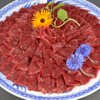 ふるさと納税 球磨村 国産 上赤身馬刺し600g(球磨村) |  | 01