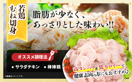 宮崎県産 豚肉＆鶏肉 便利セット 合計4kg_D124-25