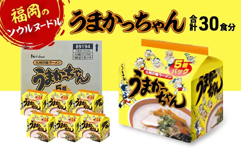 ラーメン 合計30食 うまかっちゃん ラーメン