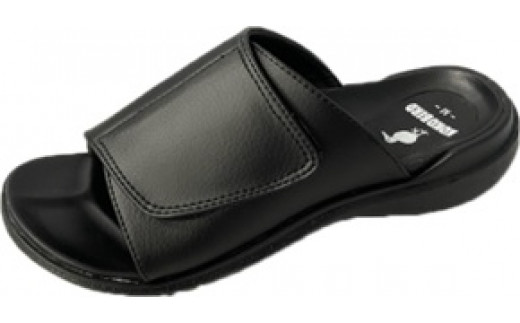 婦人用　マジックバンド　コンフォートサンダル KLH5555（ブラック／M）