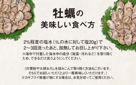 C01-H31 大粒むき身牡蠣 3kg（約20～30粒×3袋）