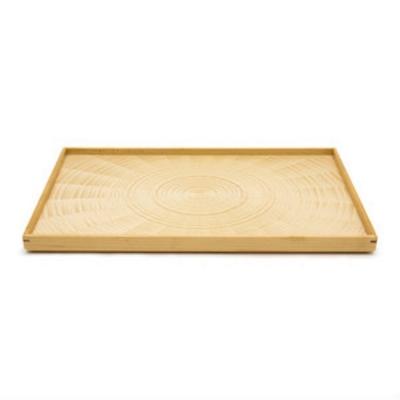 ふるさと納税 徳島市 Rectangle RaysTray　ホワイトシカモア〜white sycamore〜【DR011】