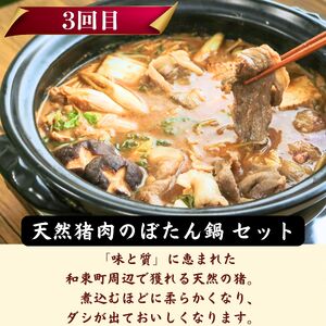 【定期便 全3回】京の味わい鍋セット 2人前～3人前 定期便