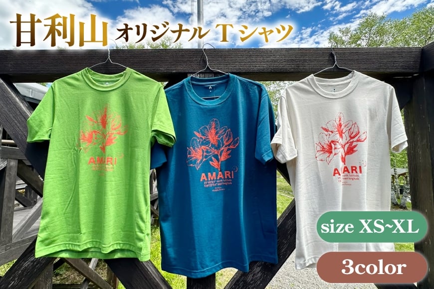 
            甘利山オリジナルTシャツ 1枚 ボーンホワイト ダークマラード ライトグリーン XS S M L XL Tシャツ 登山 アウトドア シルクスクリーン 甘利山 モンベル [甘利山グリーンロッジ 山梨県 韮崎市 20745133]
          