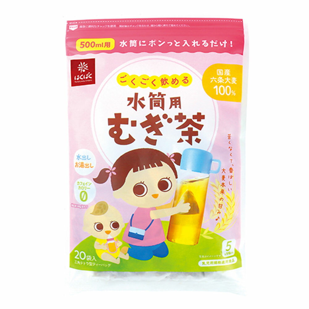 【ふるさと納税】ごくごく飲める水筒用麦茶 計2.4kg（200g（20袋）×12袋） 500ml 水筒用 麦茶 むぎ茶 お茶 六条大麦 浅煎り焙煎 テトラ型ティーバッグ 飲料 国産 山梨県 中央市 送料無料