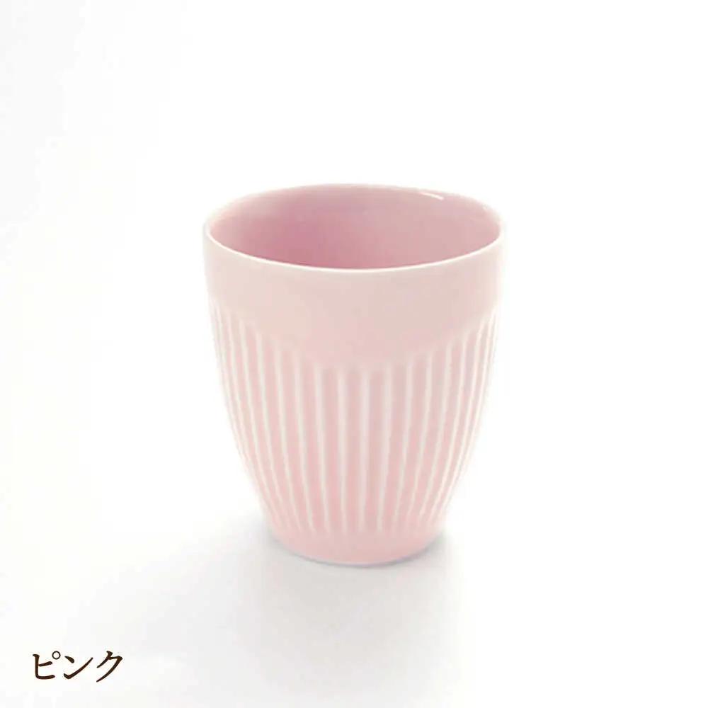 【波佐見焼】しのぎ 茶碗・コップ ギフトセット【一龍陶苑】 [CC04]  波佐見焼 結婚祝い