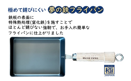 たまご焼き 小 極JAPAN リバーライト 鉄 玉子焼き器 卵焼き器 IH対応