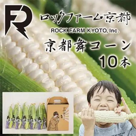 【先行受付】ミシュラン店多数採用!京都産 白いとうもろこし 京都舞コーン 10本 朝採れ【配送不可地域：離島・北海道・沖縄県・東北・九州】【1139225】