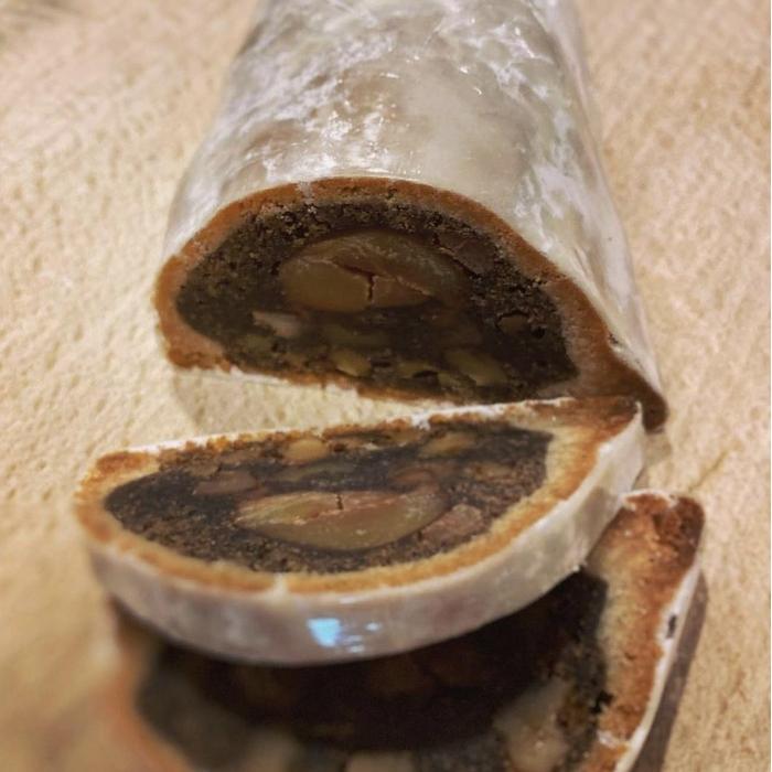 【ふるさと納税】コーヒーと栗のシュトーレン | パン 食品 加工食品 人気 おすすめ 送料無料 ベーカリー パン屋航路 広島県 尾道市