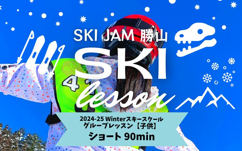 
            【子供】【ショート90分】スキー グループレッスン 受講券（1名様） [B-033003]
          