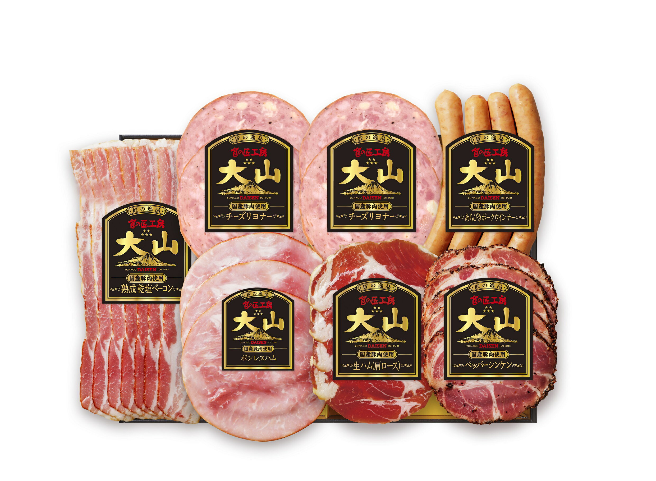 【ふるさと納税】大山ハム ハム・ソーセージ 6種7品 詰め合わせ DLG-404【25-010-007】