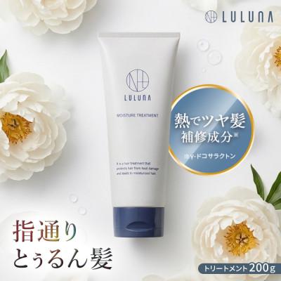 ふるさと納税 入間市 【ドライヤーの熱で毛先までダメージ補修】モイスチャートリートメント[LULUNA]ルルーナ