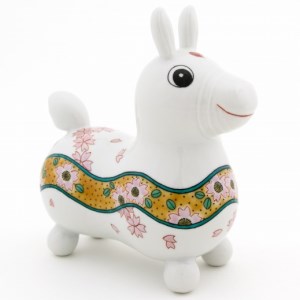 【RODY×九谷焼】九谷焼置物ロディ「吉田屋桜文」 ロディ 陶器 陶磁器 九谷焼